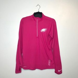💕 Nike NFL Team Apparel Eagles Dri-Fit Zip Up 💕